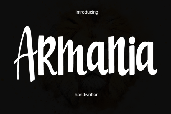 Armania: The Handwritten Font for Authentic Small Business Branding
