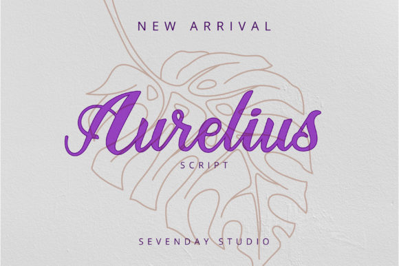 Aurelius Font: A Handwritten Typeface That Elevates Branding Projects