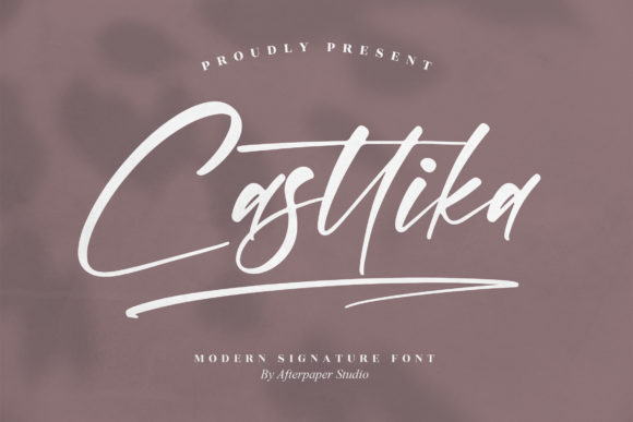 Casttika: A Script Font with Personality and Purpose