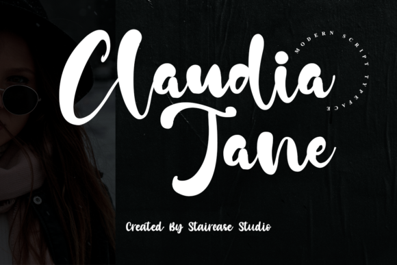 Claudia Jane: A Modern Handwritten Typeface for Trendy Brand Identity