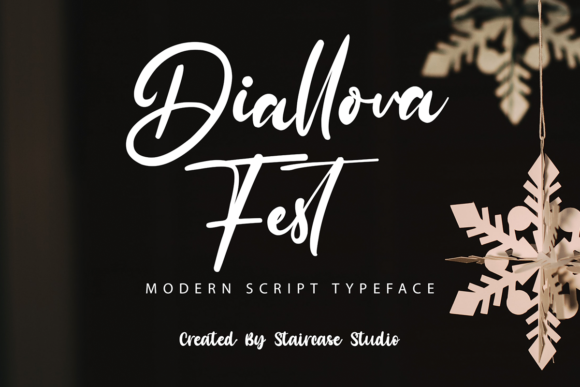 Diallova Fest: A Beautiful Script Font for Branding and Design