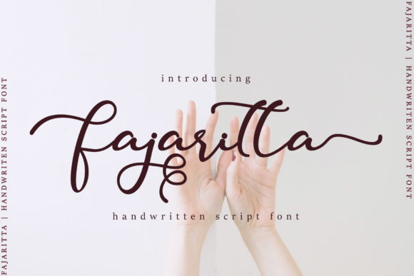 Fajaritta: A Premium Script Font for Polished Branding