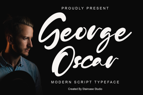 George Oscar: A Modern Script Typeface for Handmade Brands