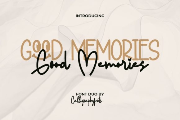 Good Memories Typeface: A Warm, Creative Font for Makers