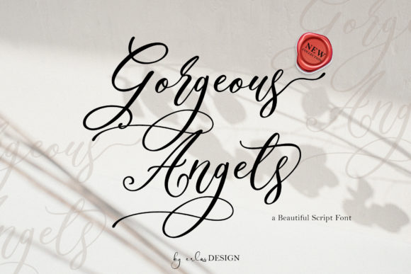 Gorgeous Angels: A Modern Handwritten Typeface for Brand Identity