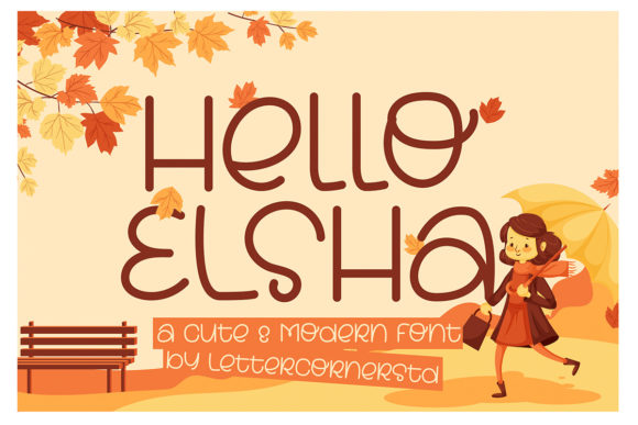 Hello Elsha: A Handwritten Typeface for Modern Web Design