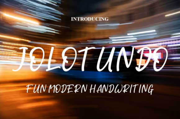 Jolotundo: A Handwritten Font That Elevates Brand Identity