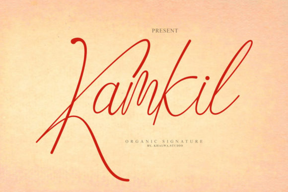 Kamkil: The Script Typeface That Elevates Campaign Visuals