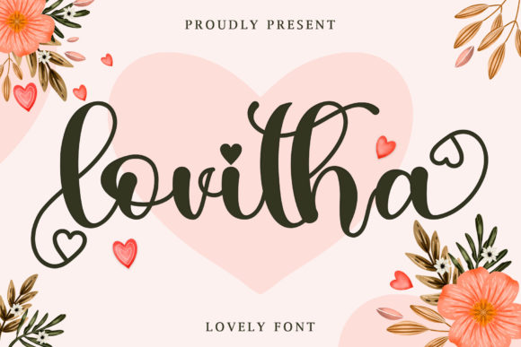Lovitha Font Review: A Handwritten Typeface for Editorial Elegance