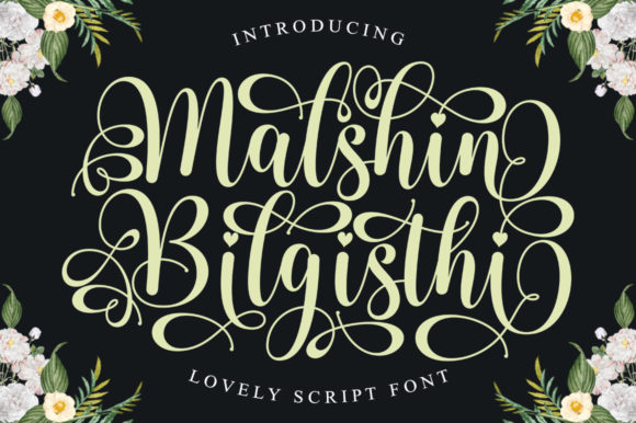 Malshin Bilgisthi: A Delicate Handwritten Typeface for Modern Branding