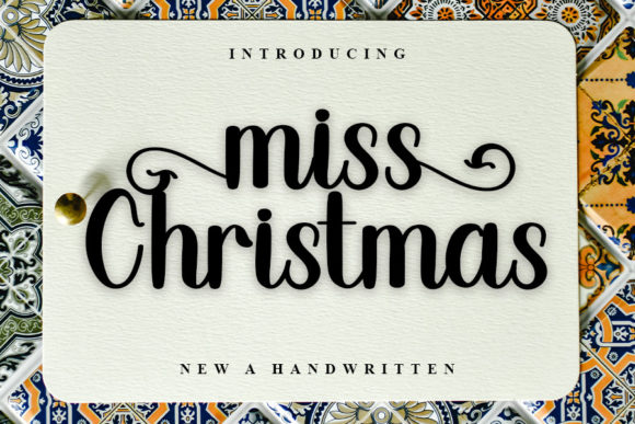 Miss Christmas: The Handwritten Typeface for Scroll-Stopping Campaigns