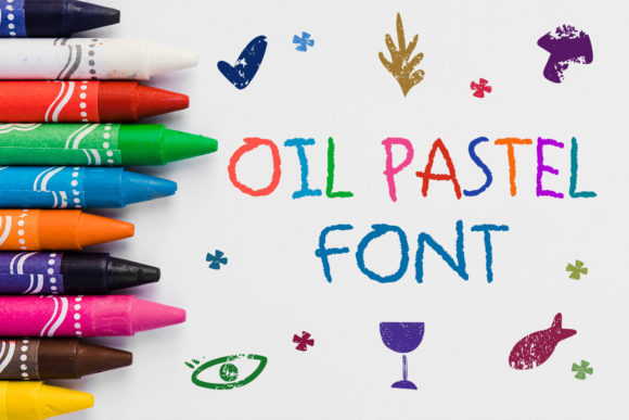 Oil Pastel Typeface Review: A Colorful Handwritten Addition to Your Brand Identity