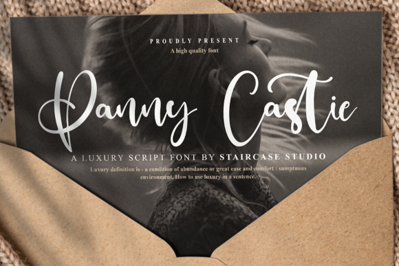 Panny Castie: A Beautiful Script Font for Branding and Design