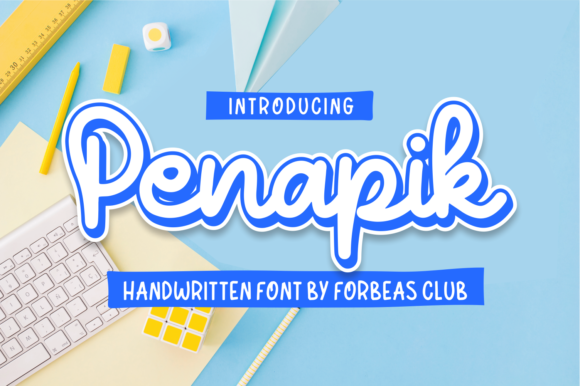 Penapik: The Handwritten Typeface That Elevates Campaign Visuals