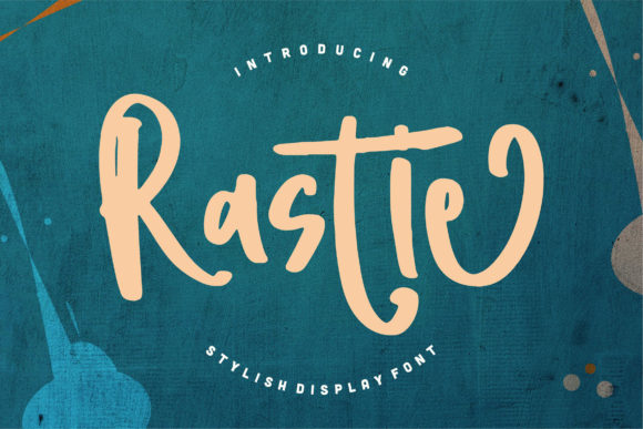Rastie: A Handwritten Typeface for Modern Digital Layouts