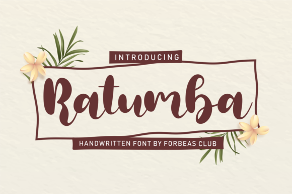 Ratumba: The Handwritten Typeface for Scroll-Stopping Social Graphics