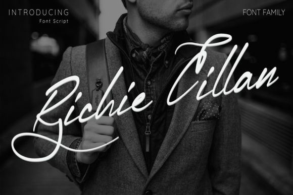 Richie Cillan: A Script Font That Elevates Digital Design