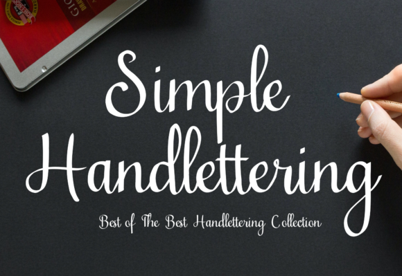 Simple Handlettering Font Review: A Campaign-Ready Typeface for Marketers