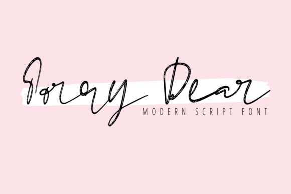 Sorry Dear Font: A Delicate Touch for Digital Design