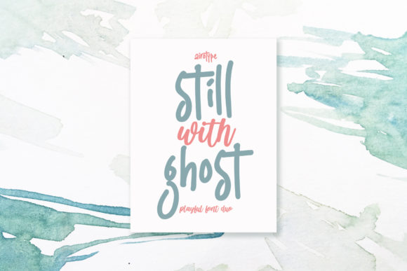 Still with Ghost: A Playful Handwritten Typeface for Web Design