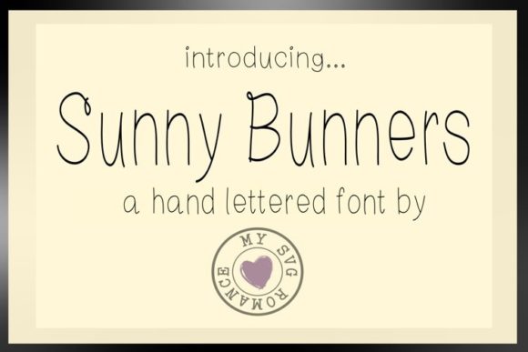 Why Sunny Bunners is the Perfect Font for Small Business Branding